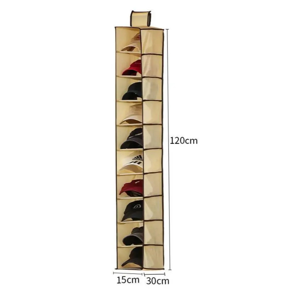 Organisateur suspendu de placard pliable