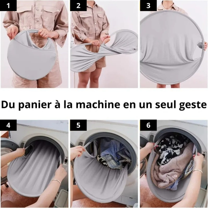 Panier à Linge Rétractable