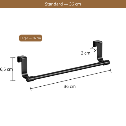 Porte-Serviette Mural Sans Perçage – Gain de Place