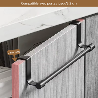 Porte-Serviette Mural Sans Perçage – Gain de Place