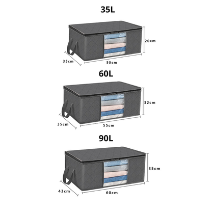 Sac de rangement pliable pour vêtements et couettes