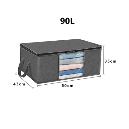 Sac de rangement pliable pour vêtements et couettes