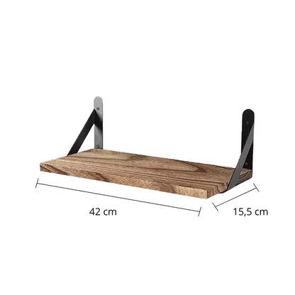 Étagère murale flottante en bois