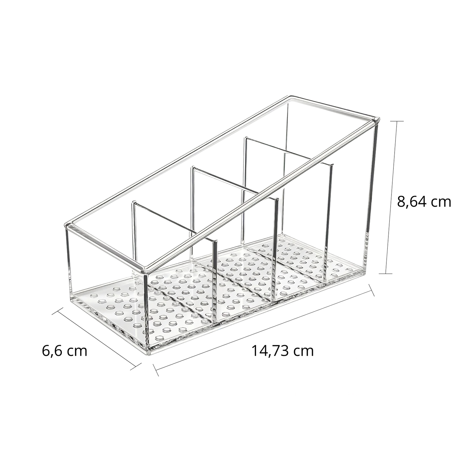 Organisateur Transparent pour Télécommandes
