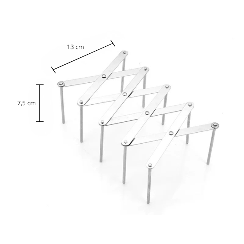 Organisateur d’Assiettes et Couvercles Extensible
