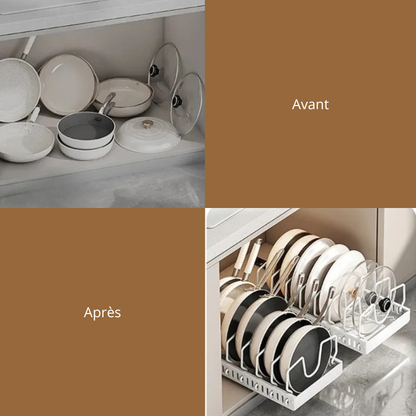 Range Casseroles Coulissant – Placard