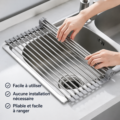 Égouttoir Pliable pour Évier