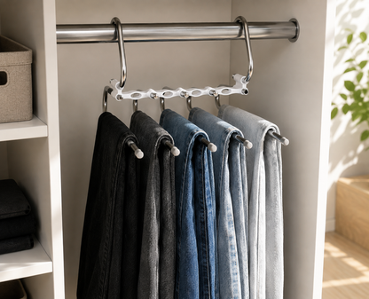 Cintre Multi-Pantalons Gain de Place