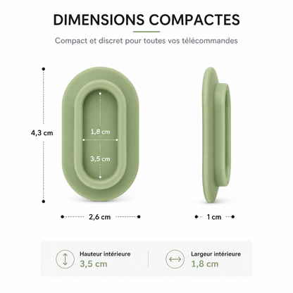Support magnétique pour télécommandes
