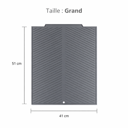 Tapis de Séchage Antidérapant en Silicone