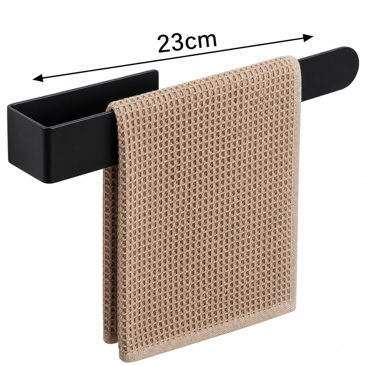 Porte-Serviette Mural Minimaliste Sans Perçage