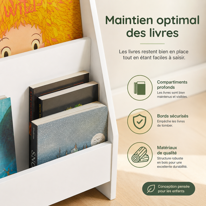 Bibliothèque Montessori enfant