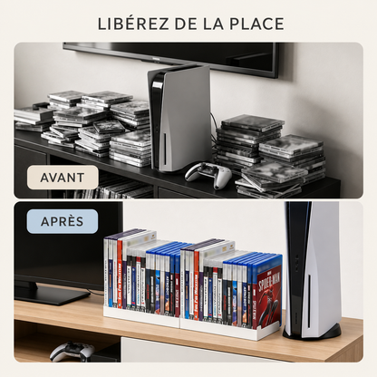 Rack de Rangement Gaming – 16 Jeux