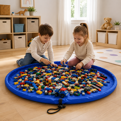 Tapis de jeu avec sac de rangement intégré