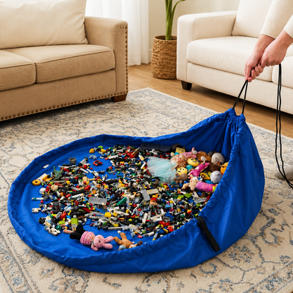 Tapis de jeu avec sac de rangement intégré