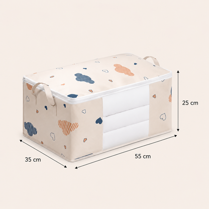 Sac de rangement pour couettes, jouets et vêtements
