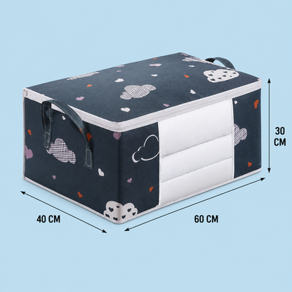 Sac de rangement pour couettes, jouets et vêtements