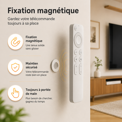 Support Magnétique pour Télécommande