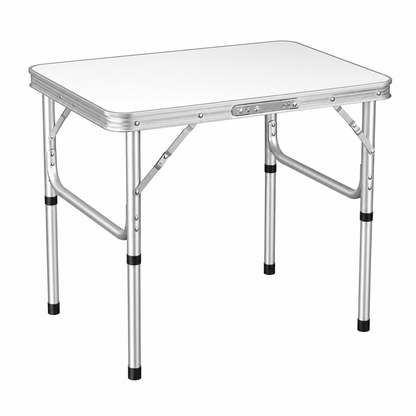 Table pliante réglable en hauteur pour balcon, terrasse et extérieur