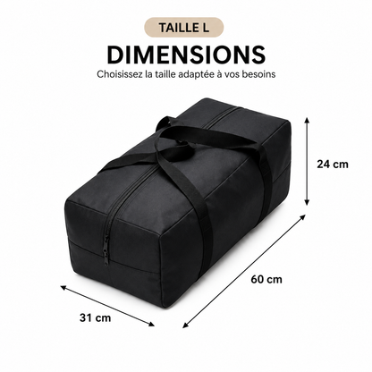 Sac de rangement extérieur pour coussins et accessoires de terrasse