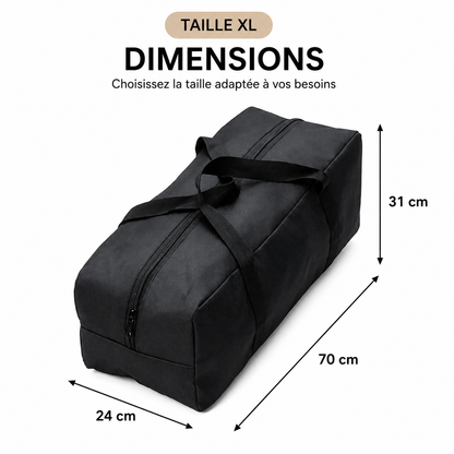 Sac de rangement extérieur pour coussins et accessoires de terrasse