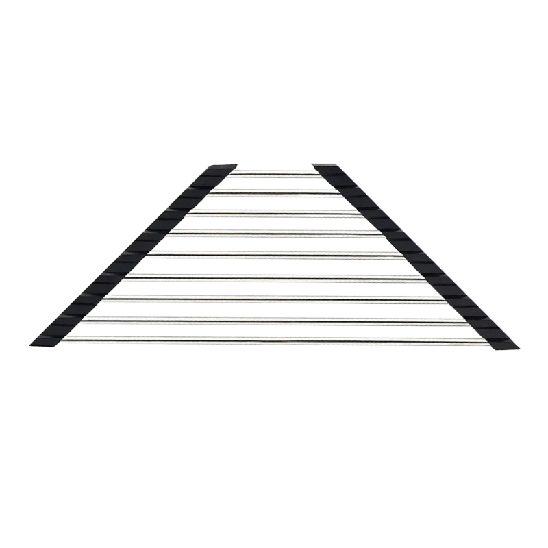 Égouttoir d’angle enroulable pour évier