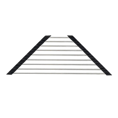 Égouttoir d’angle enroulable pour évier