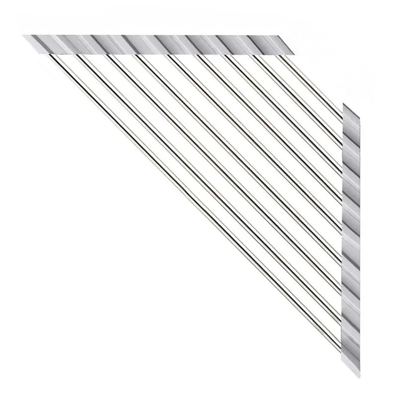 Égouttoir d’angle enroulable pour évier