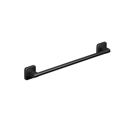 Porte-serviettes mural noir mat