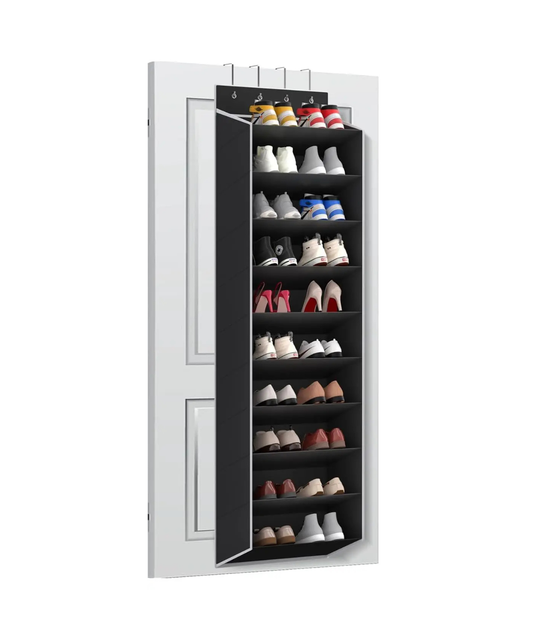 Organisateur de chaussures suspendu 10 niveaux