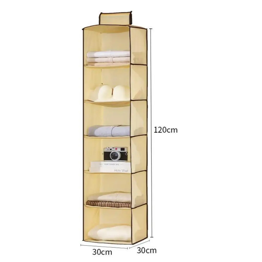 Organisateur suspendu de placard pliable