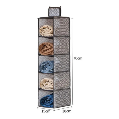 Organisateur suspendu de placard pliable