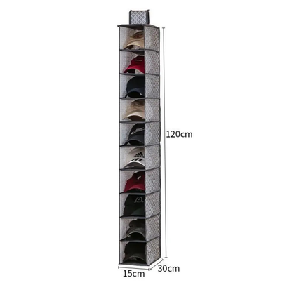 Organisateur suspendu de placard pliable