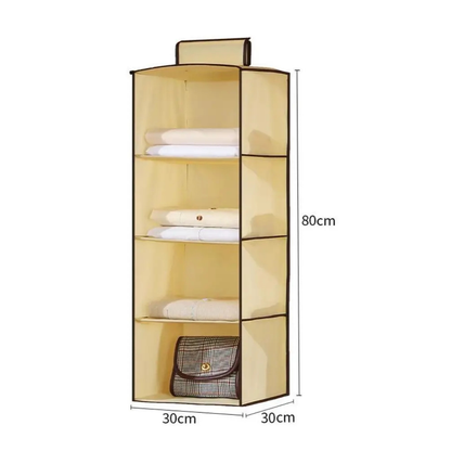 Organisateur suspendu de placard pliable