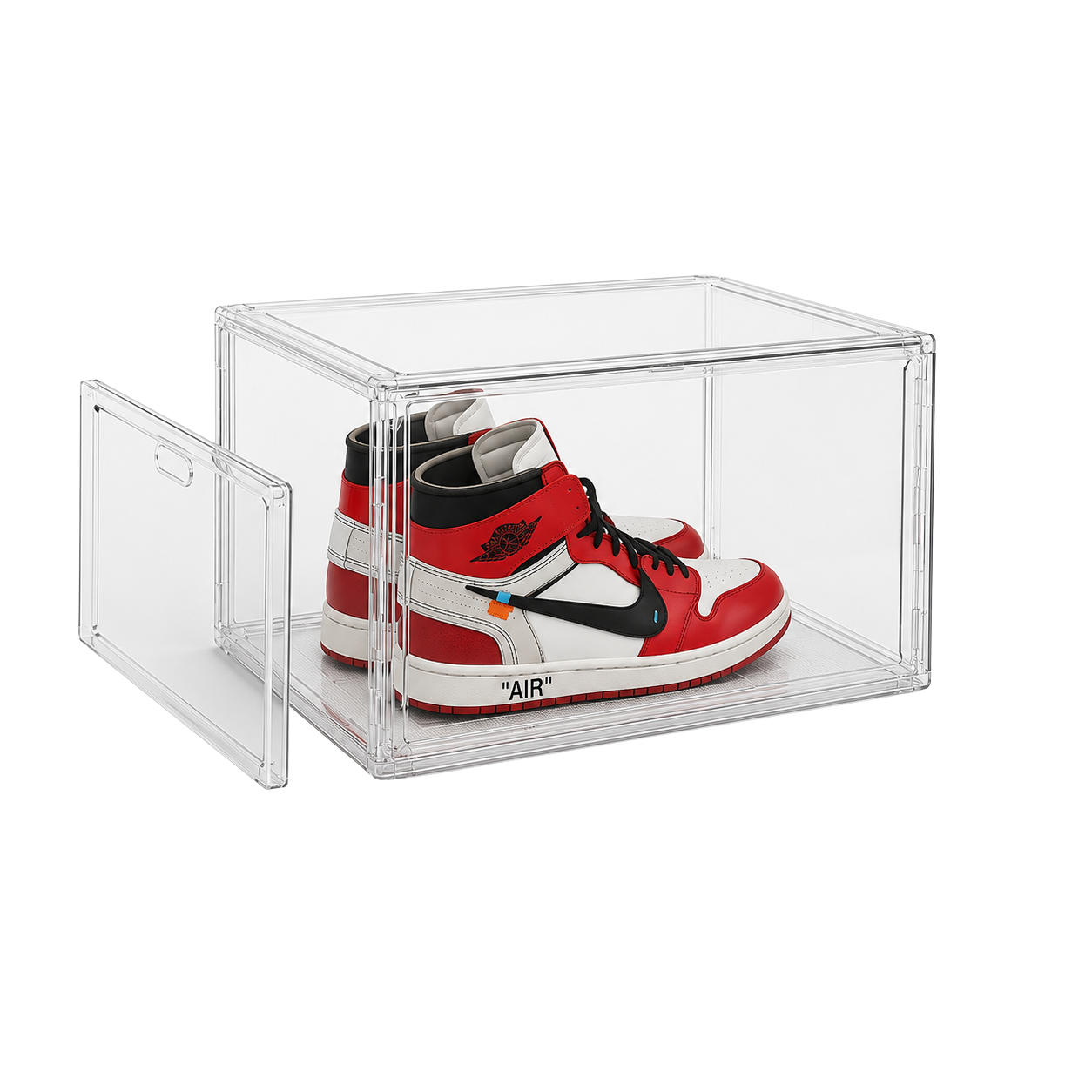 Boîte de rangement empilable pour chaussures