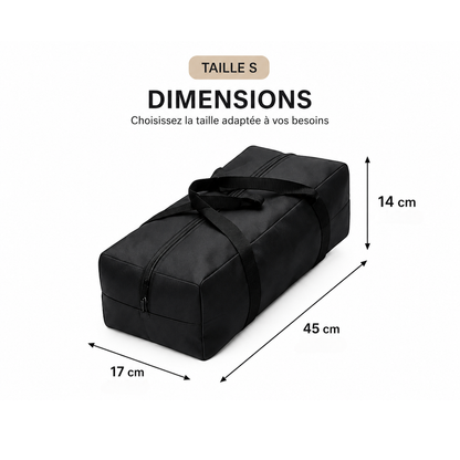 Sac de rangement extérieur pour coussins et accessoires de terrasse