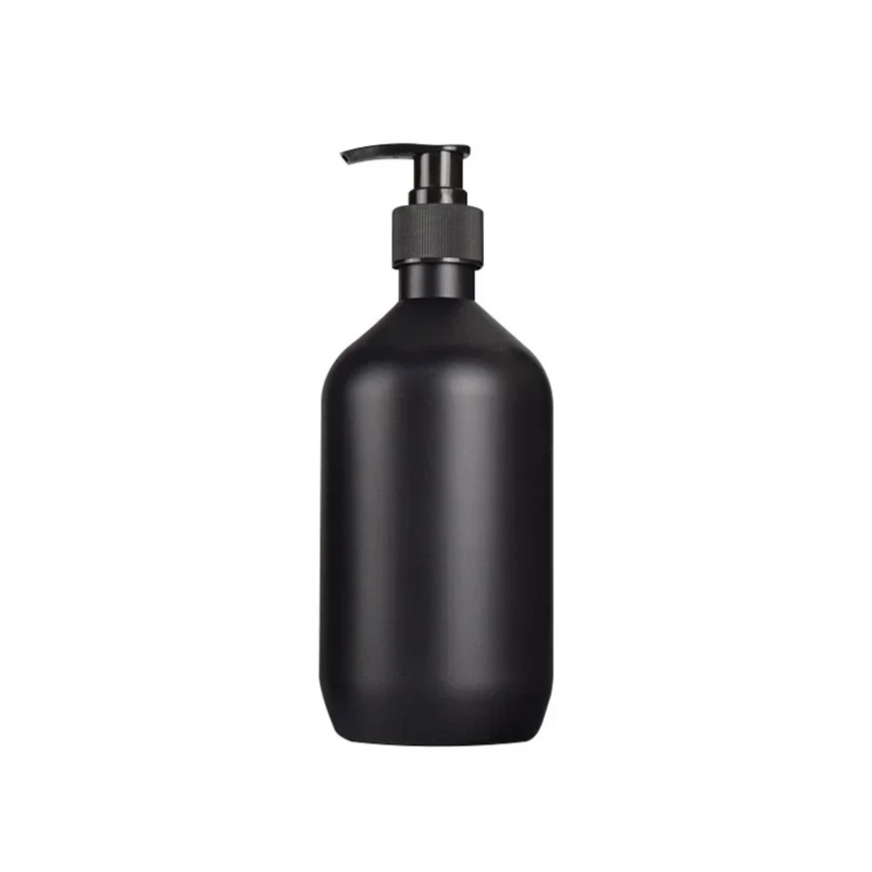 Distributeur de savon rechargeable 500 ml noir mat