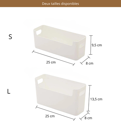 Organisateur mural de cuisine sans perçage (Lot de 2)