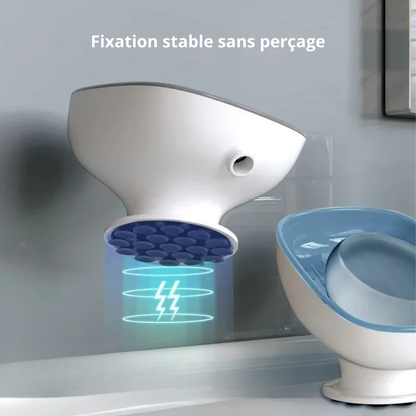 Porte-Savon Auto-Drainant à Ventouse