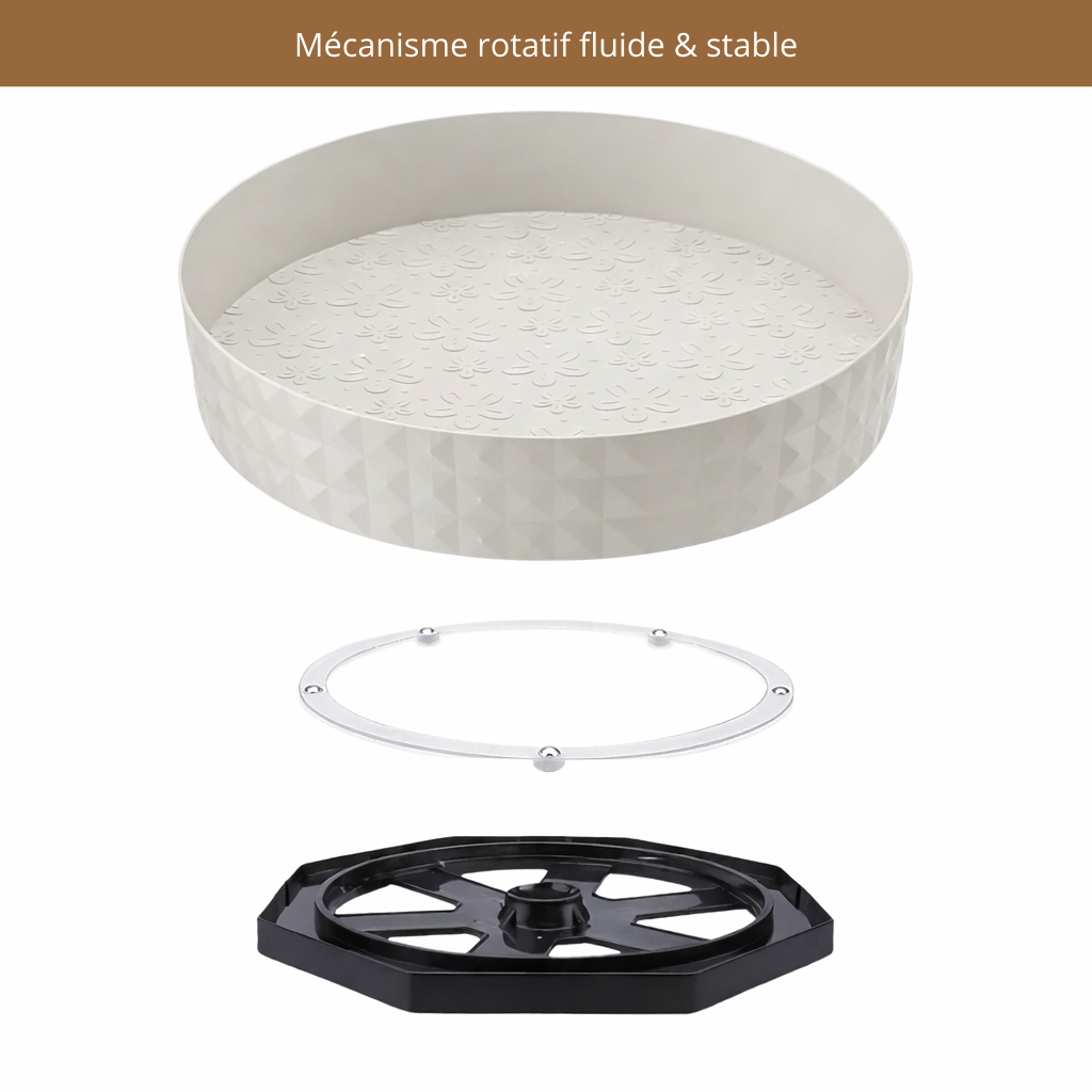 Plateau Rotatif 360° pour Épices