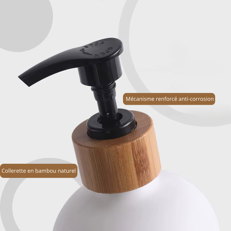 Distributeurs de Savon Cuisine – Set Noir & Blanc
