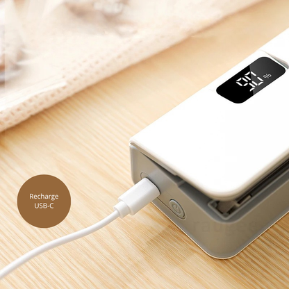 Mini Scelleuse Alimentaire Rechargeable