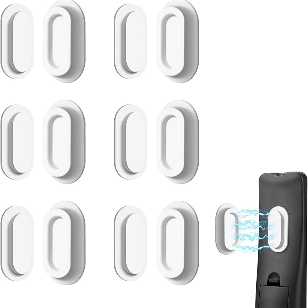 Lot de 6 Supports Magnétiques pour Télécommandes