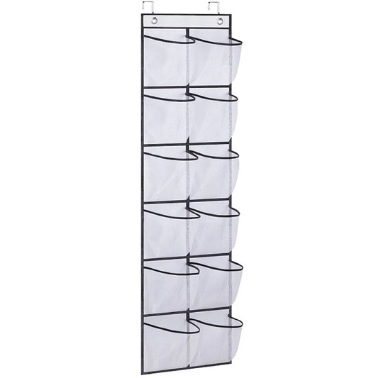 Organisateur de Chaussures Suspendu – 12 Poches Gain de Place