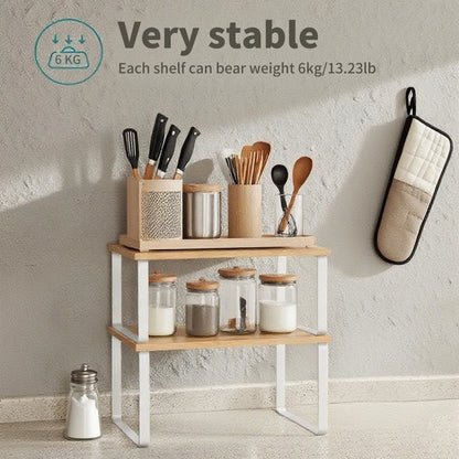 Étagères de rangement modulables en bois | Ensemble de 2 ou 4