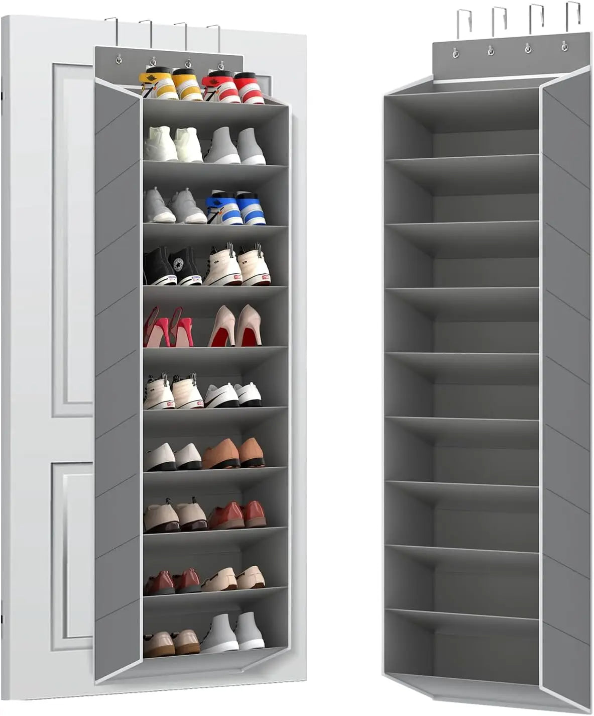 Organisateur de chaussures suspendu 10 niveaux