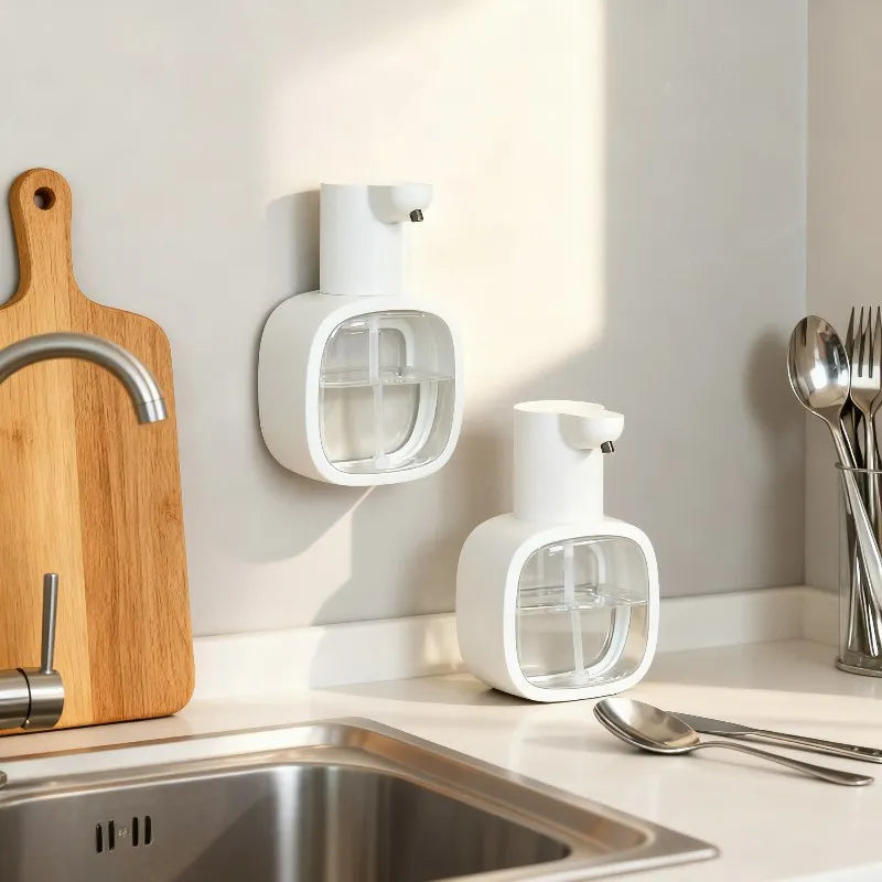 Distributeur de Savon Automatique Mural – Sans Contact & Recharge USB-C