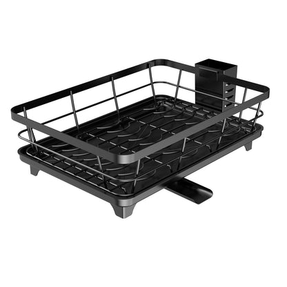 Égouttoir à Vaisselle Gain de Place avec Évacuation Automatique
