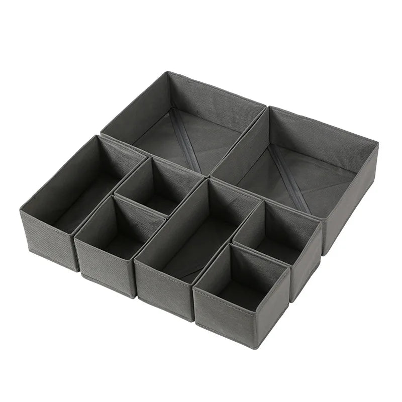 Boîtes de rangement modulables pour tiroirs et placards