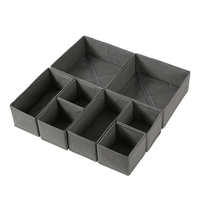 Boîtes de rangement modulables pour tiroirs et placards
